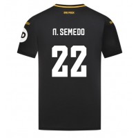 Echipament fotbal Wolves Nelson Semedo #22 Tricou Deplasare 2024-25 maneca scurta